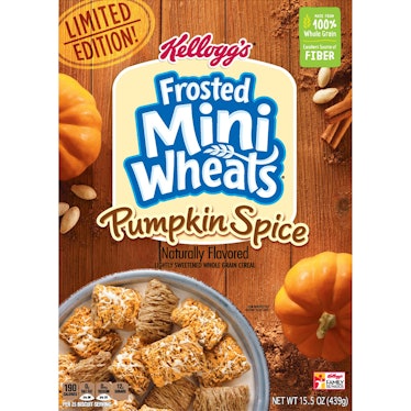 Frosted Mini Wheats Pumpkin Spice Breakfast Cereal