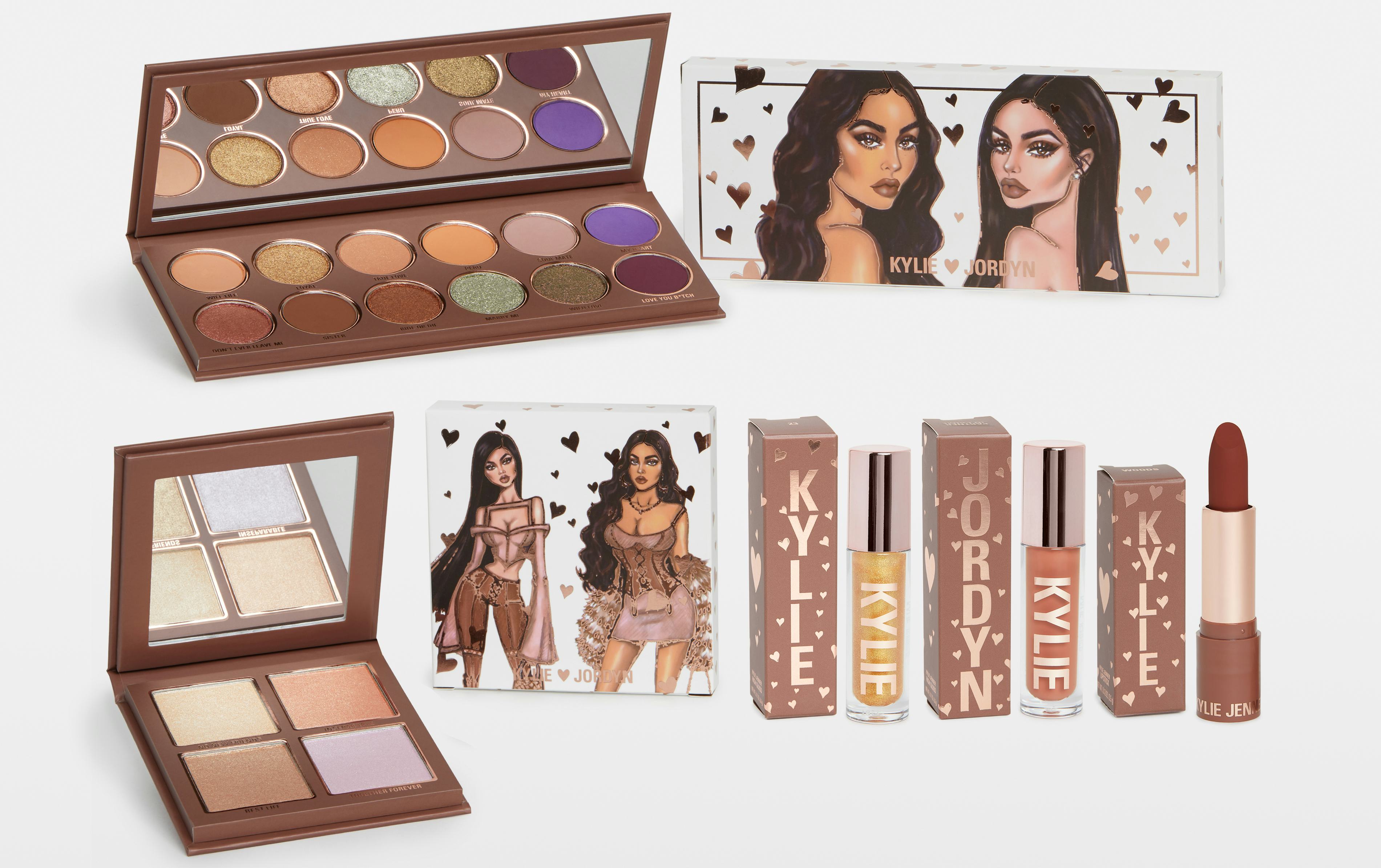 Kylie Cosmetics Kylie x high quality Jordyn Woods Palette