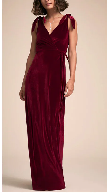amal clooney burgundy velvet dress Amal Clooney Steps Out in Her Signature Summer Color