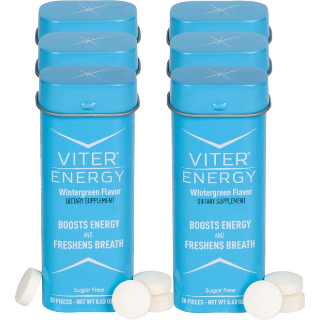 Viter Energy Wintergreen Caffeinated Mints