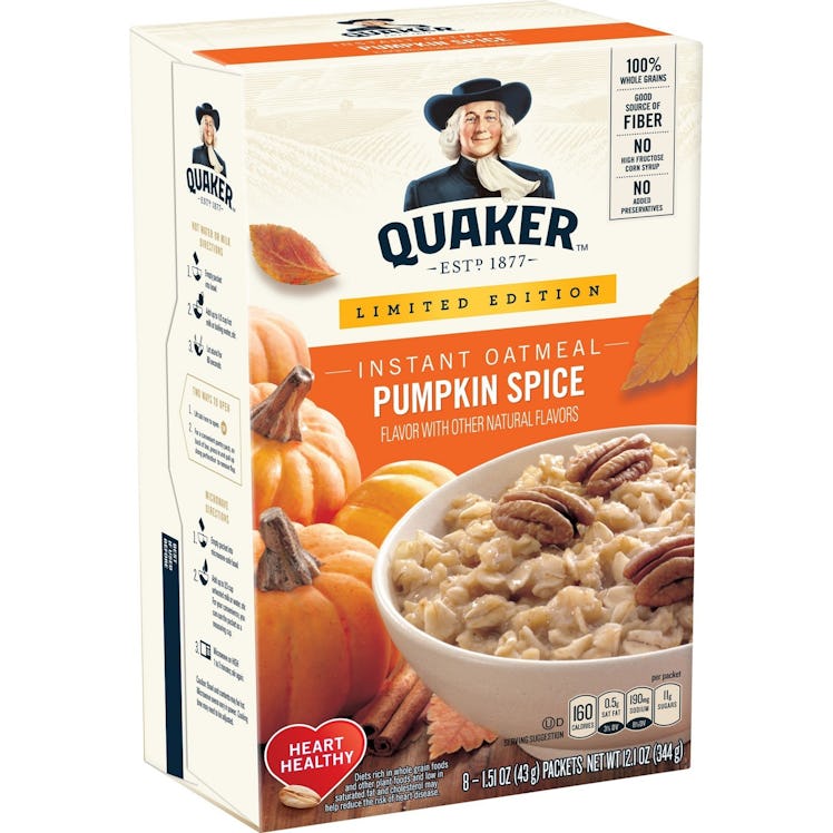 Quaker Pumpkin Spice Oatmeal