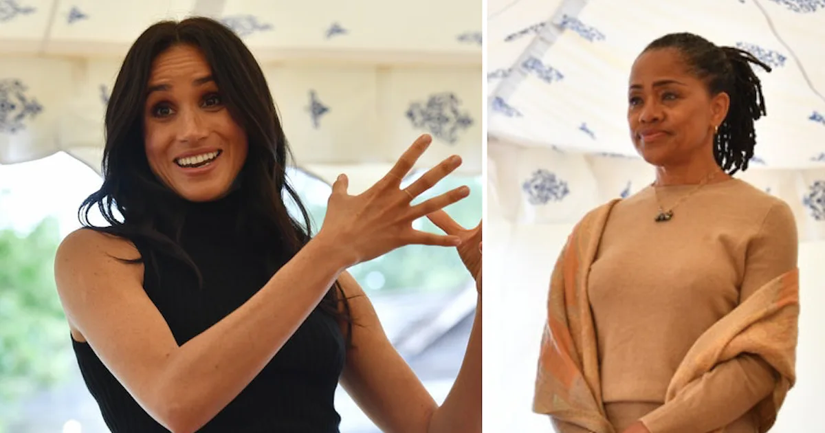 Doria Ragland Beamed With Pride At Meghan Markle's First Royal Speaking Event, Just Like Every Proud Mom