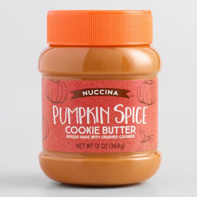 Nuccina Pumpkin Spice Cookie Butter Spread 