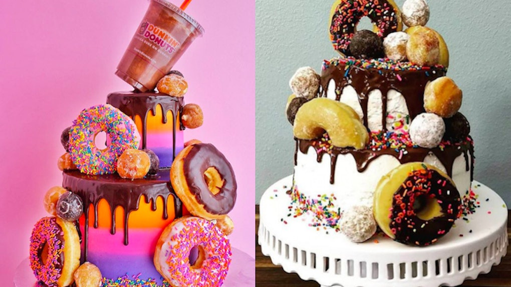 These Dunkin Donuts Cakes Are Almost Too Pretty To Eat