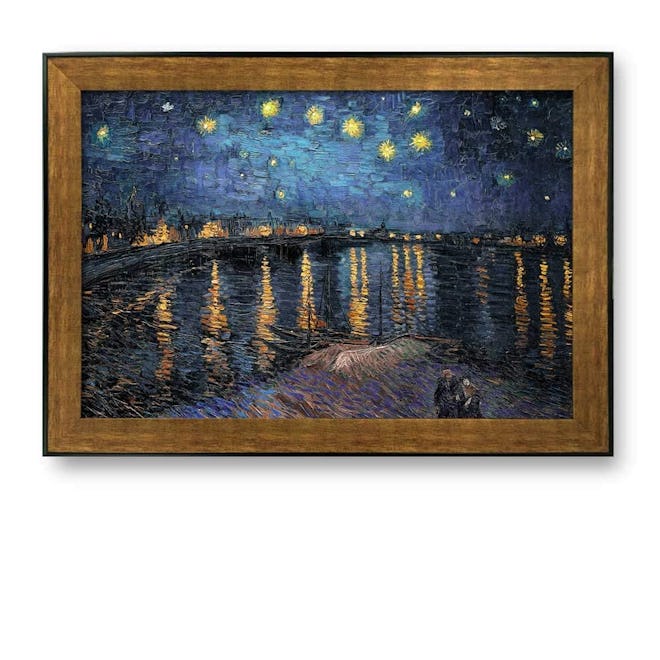 Framed Art Prints — Starry Night Over The Rhone by Vincent Van Gogh