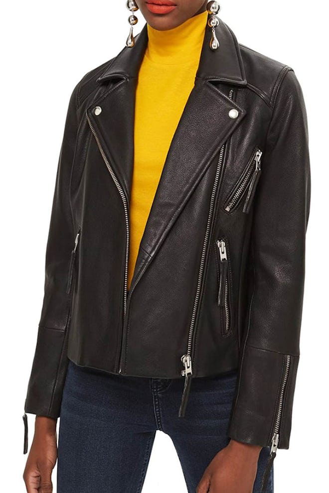 Dolly Leather Biker Jacket