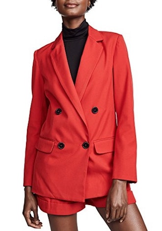 Red Suiting Blazer