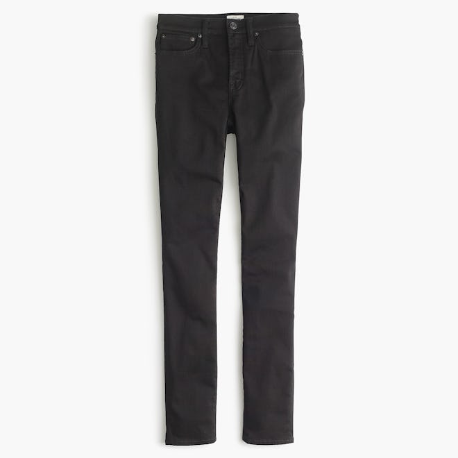 9" High-Rise Stretchy Toothpick Jean in New Black 