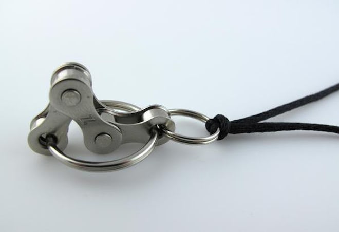 Bike Chain Fidget Necklace 