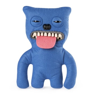 Fuggler Funny Ugly Monster, 9" Sir Belch Plush Creature with Teeth - Blue 