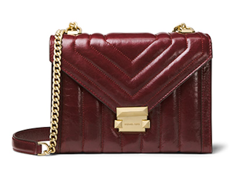 Whitney Large Quilted Leather Convertible Shoulder Bag