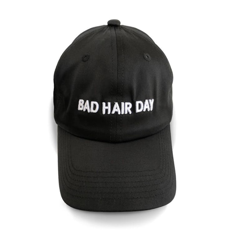 Bad Hair Day Silk Dad Hat 