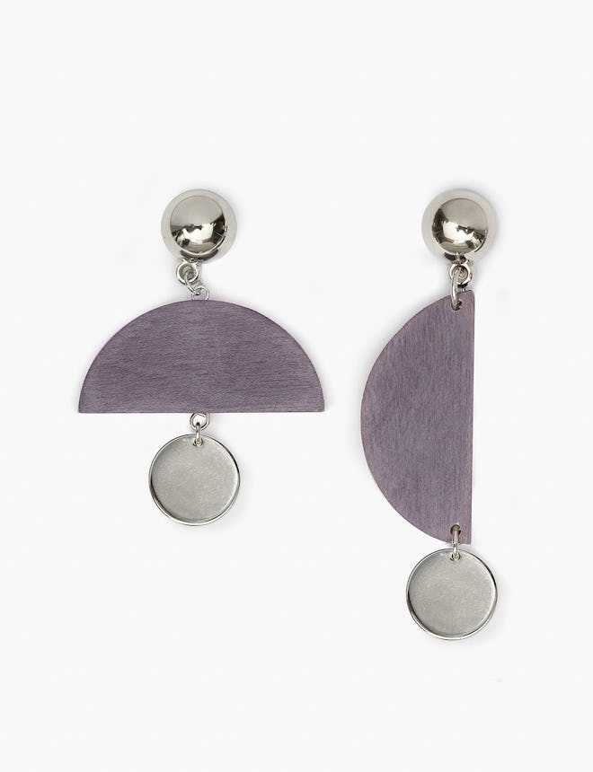 Purple Mobile Chandelier Earrings