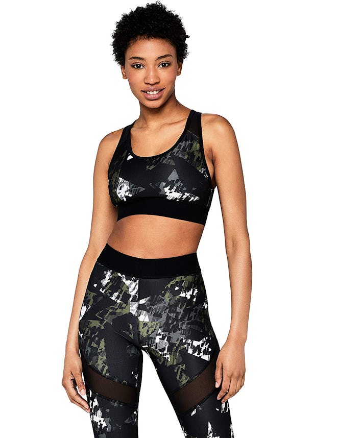 Low Impact Patterned Sports Bra