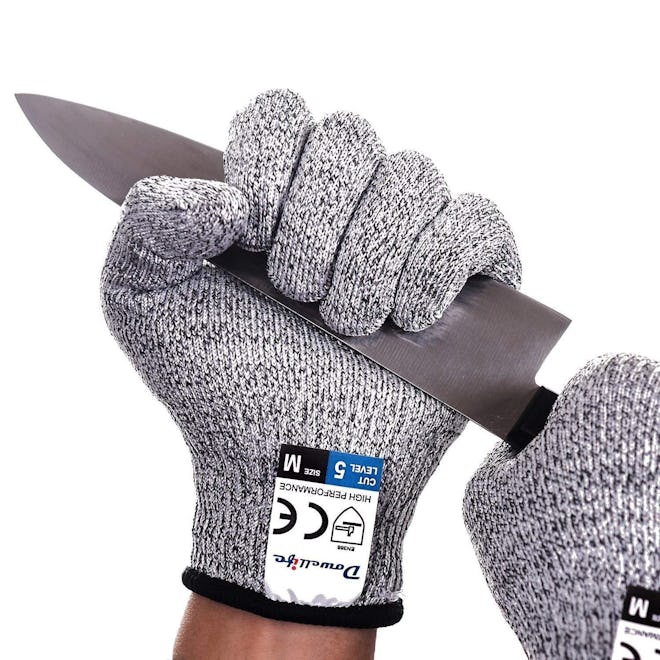 Dowellife Cut Resistant Gloves Food Grade Level 5 Protection