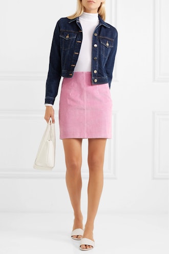 Phoebe Corduroy Mini Skirt