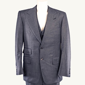 Ilaria Urbinati's Tom Ford Three-Piece Wool Suit