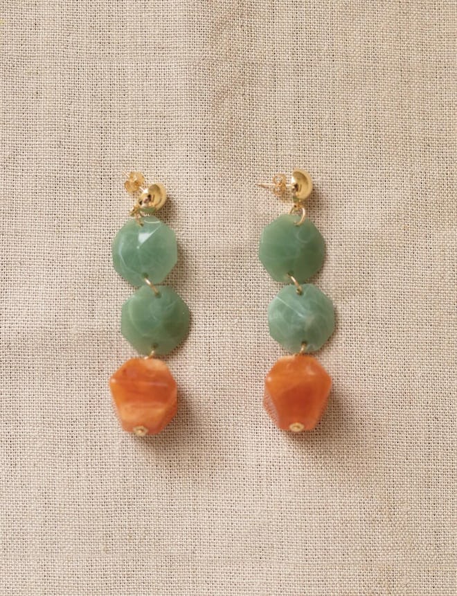 Jade Chandelier Earrings