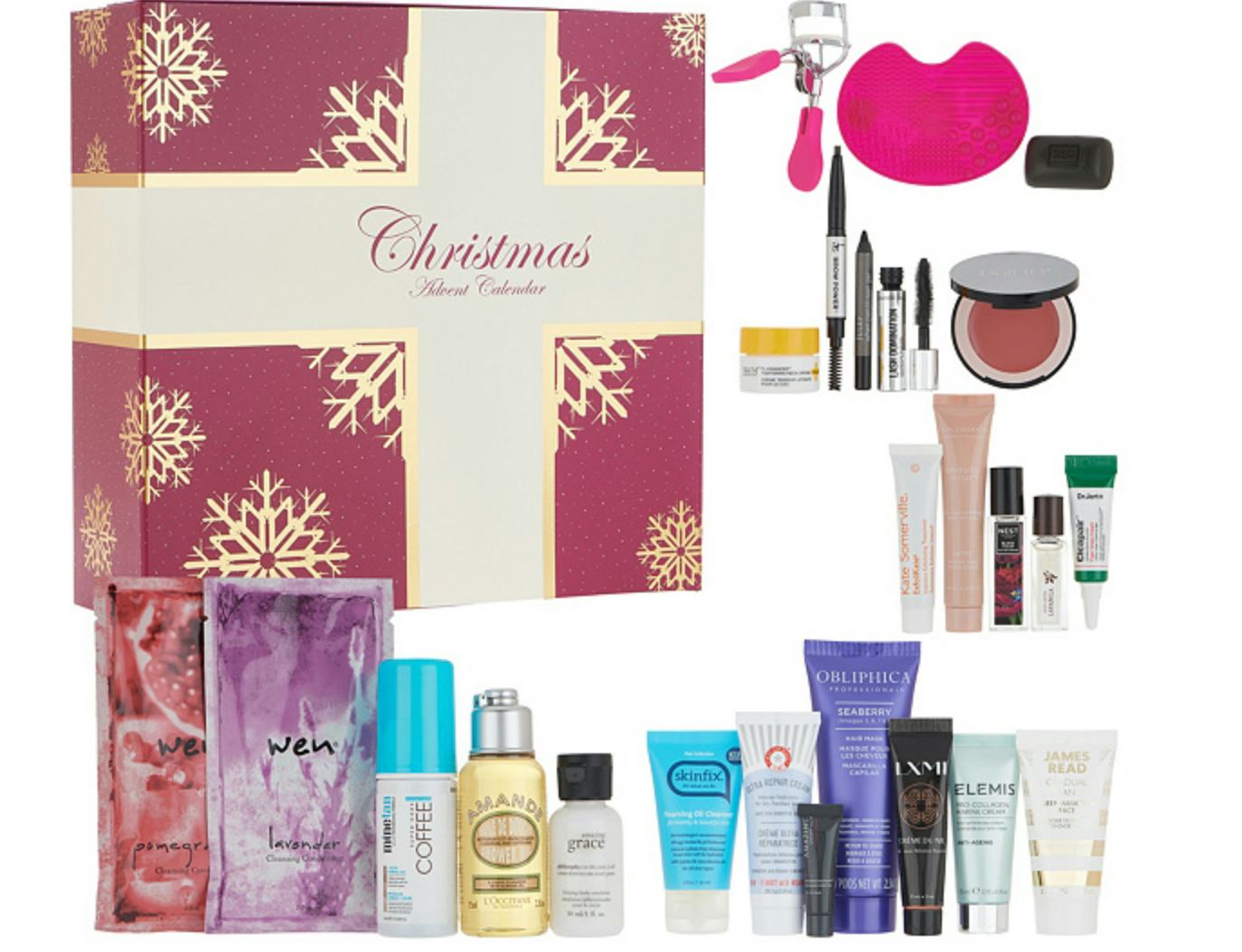 What's In QVC's Beauty Advent Calendar? There's 285 Worth Of Primo