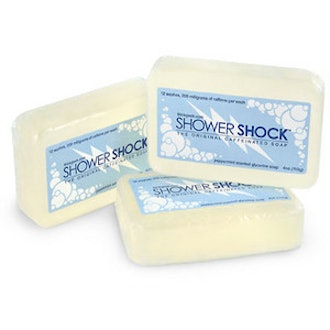 Shower Shock Caffeinated Peppermint Soap