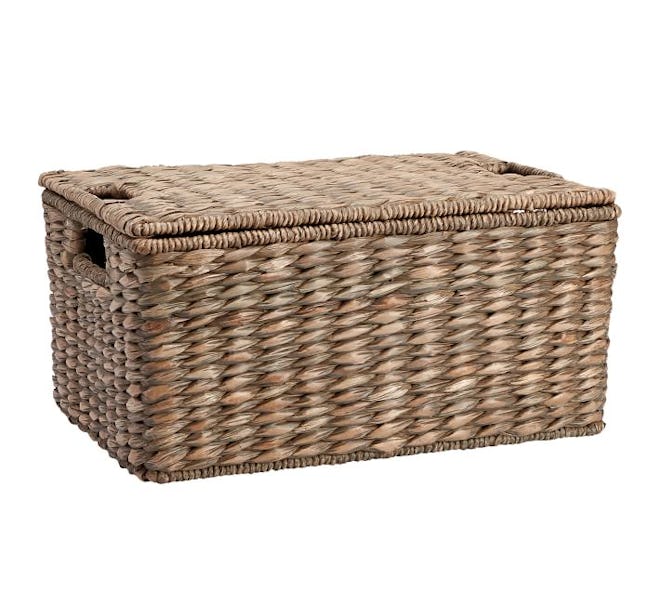 Charleston Lidded Storage Basket