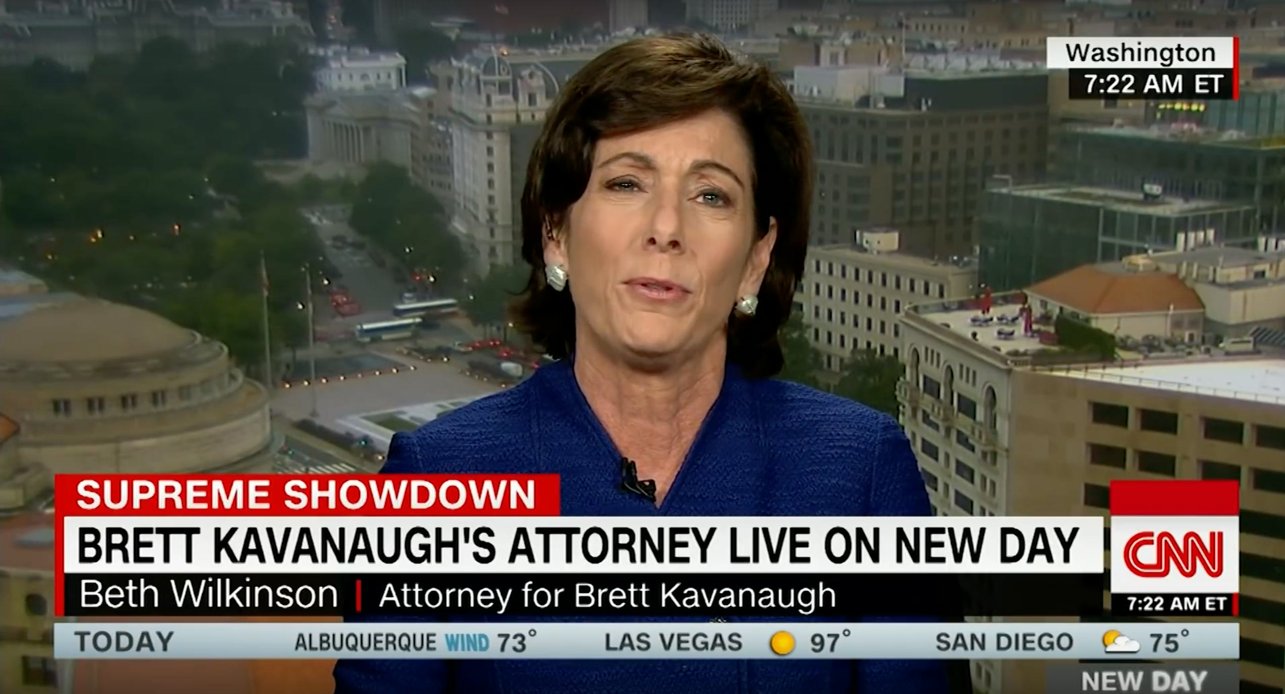 Beth Wilkinson Asked Why Kavanaugh Accuser Julie Swetnick Didn't Come