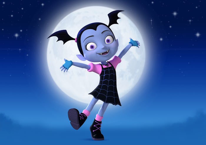 A screenshot of Vampirina: "Trick or Treaters/Play It Again, Vee"