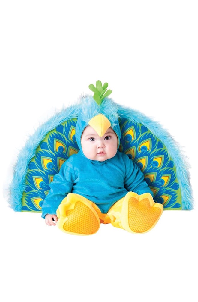 InCharacter Precious Peacock Baby Costume