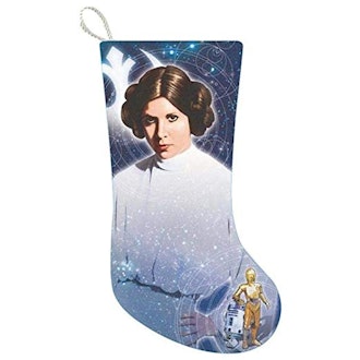 Kurt Adler 19" Star Wars Princess Leia Printed Stocking