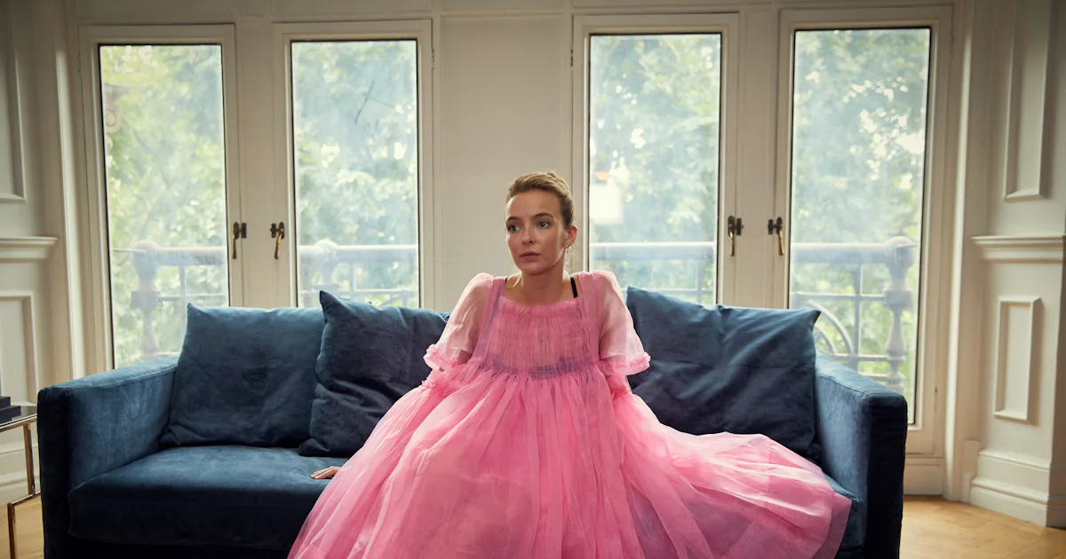 pink dress from killing eve Pink Dress/ Italian Organza Dress/ Killing Eve Pink Dress/ Cosplay Dress/ Pink Italian Organza Dress / Pink Dress / Halloween Dress