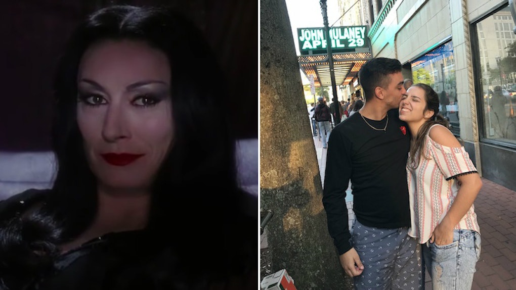 I Flirted Like Morticia Addams For A Week Here S What My Boyfriend Had To Say