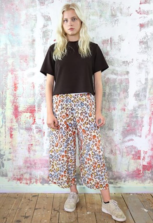 Wide legged waist rainbow leopard trousers? Sign me the heck up RN. Yapyap's team are based in Manch...