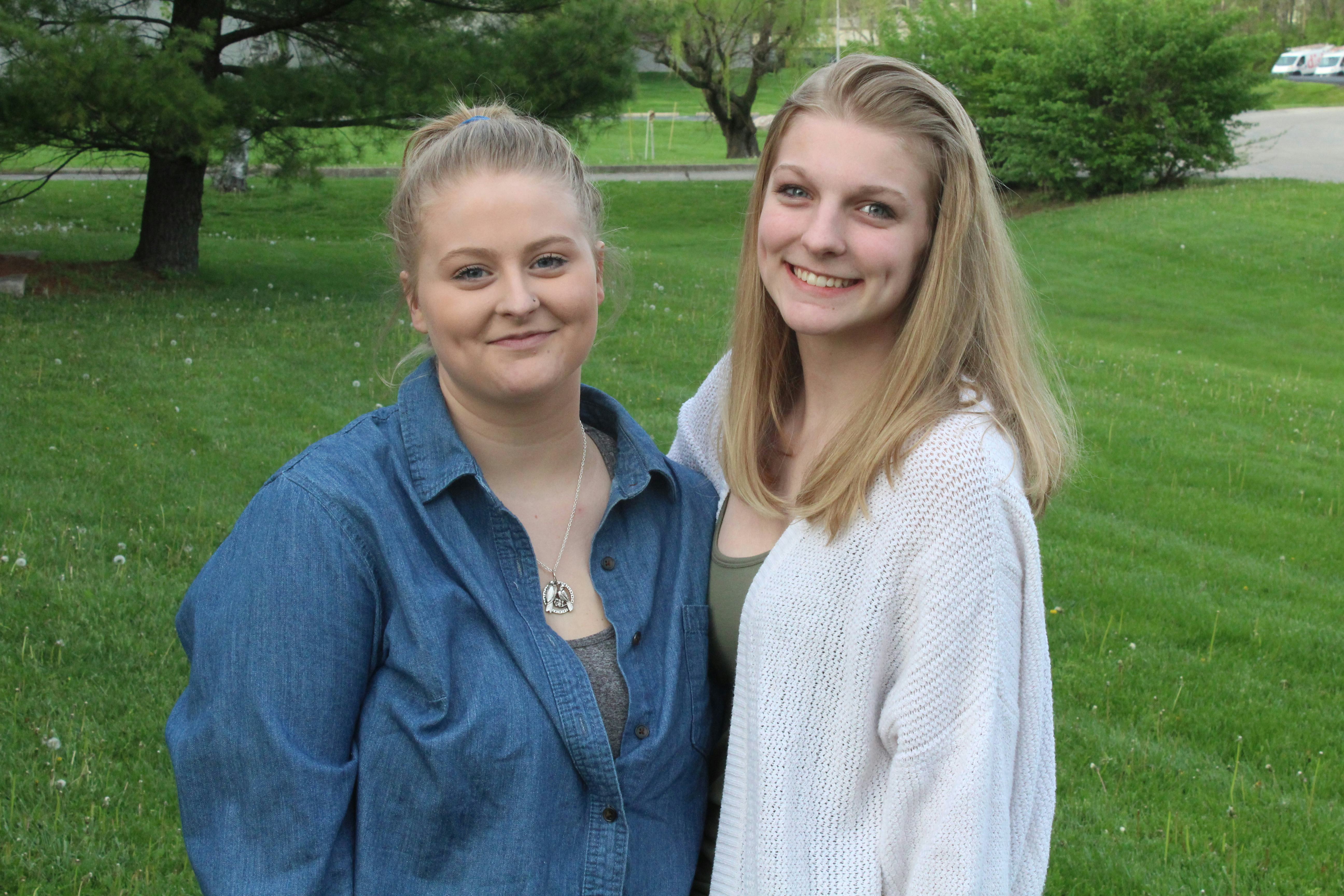 Laura & Tylor posing for a photo
