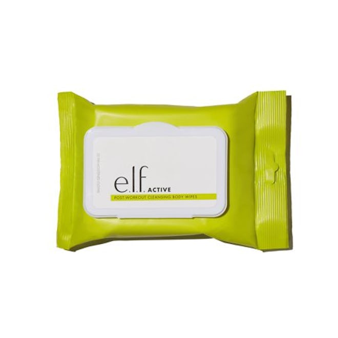 e.l.f. Active Post-Workout Cleansing Body Wipes, 20 Ct