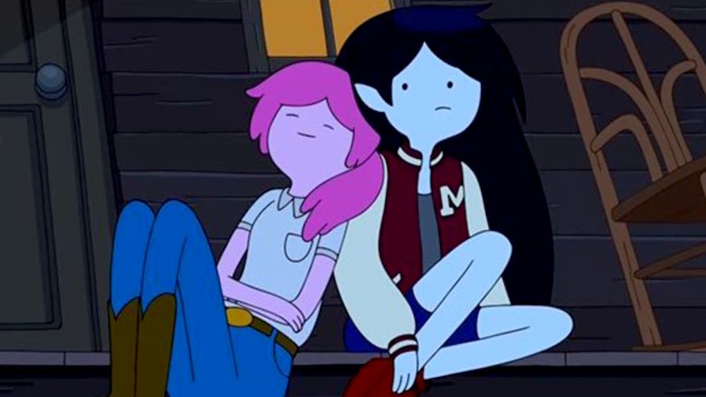 Marceline & Princess Bubblegum Finally Kissed In The 'Adventure Time