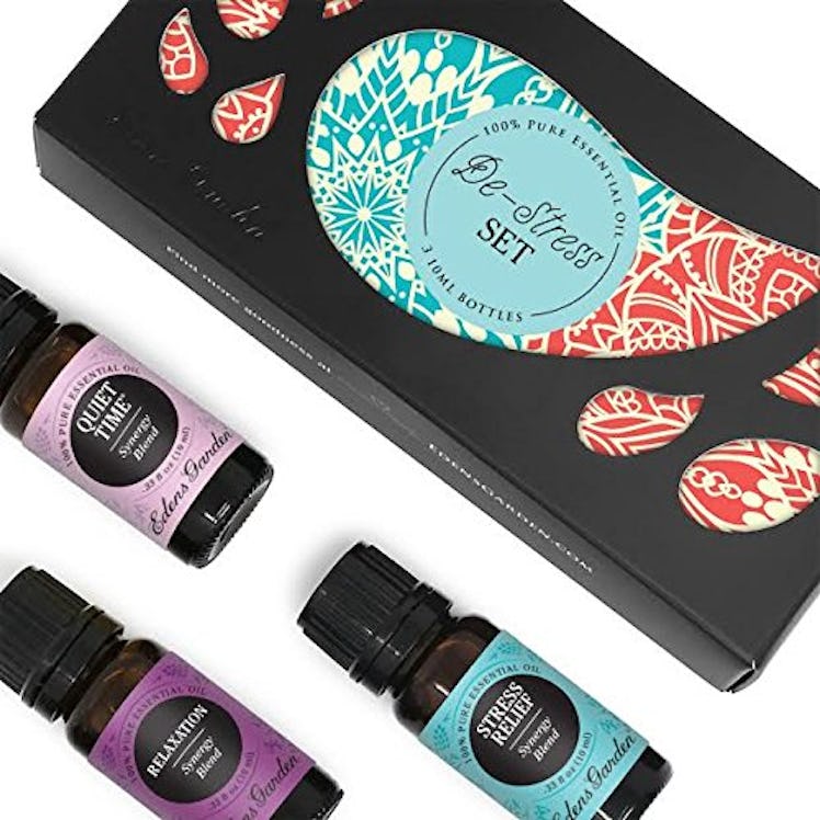 Edens Garden De-Stress Essential Oil Set, 10 ml (3 Pack)