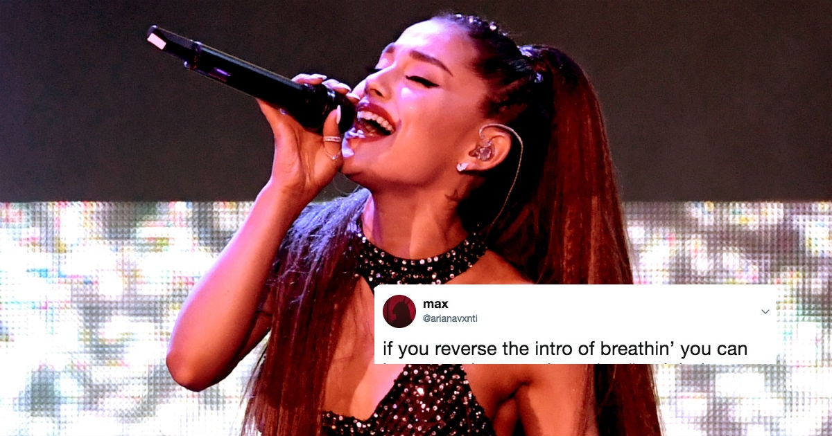 The Secret Message In Ariana Grande S Breathin Fans Think They Discovered Is So Moving - breathin ariana grande roblox id