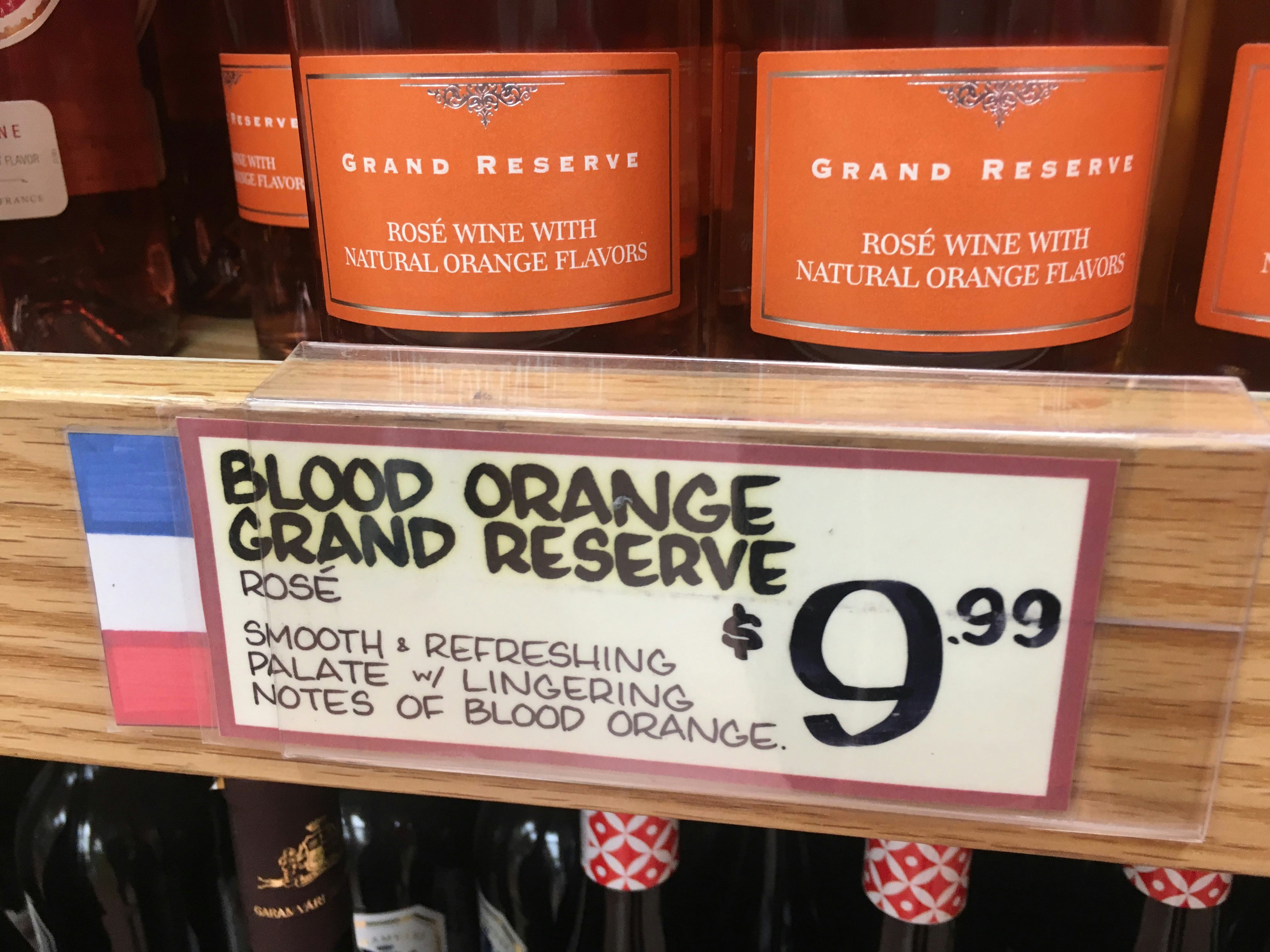 Blood Orange Rose Wine At Trader Joe's Is A Citrusy Twist On Your