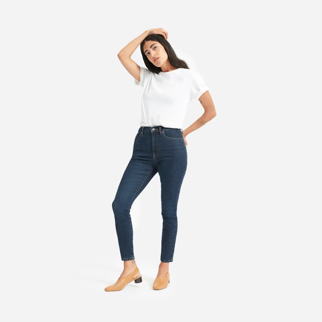 Authentic Stretch High-Rise Skinny Ankle Jean