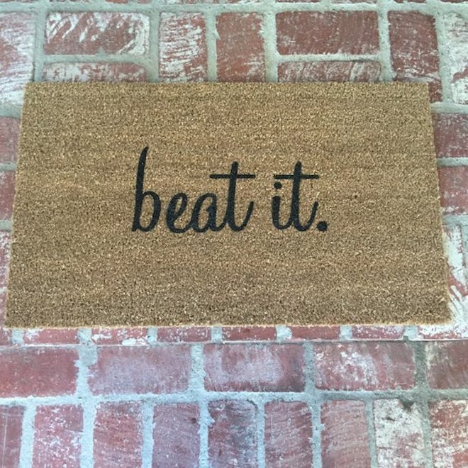"Beat It" Outdoor Mat