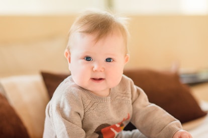 A super cute chubby-cheeked baby is also pure science — their cuteness is a survival factor, experts...