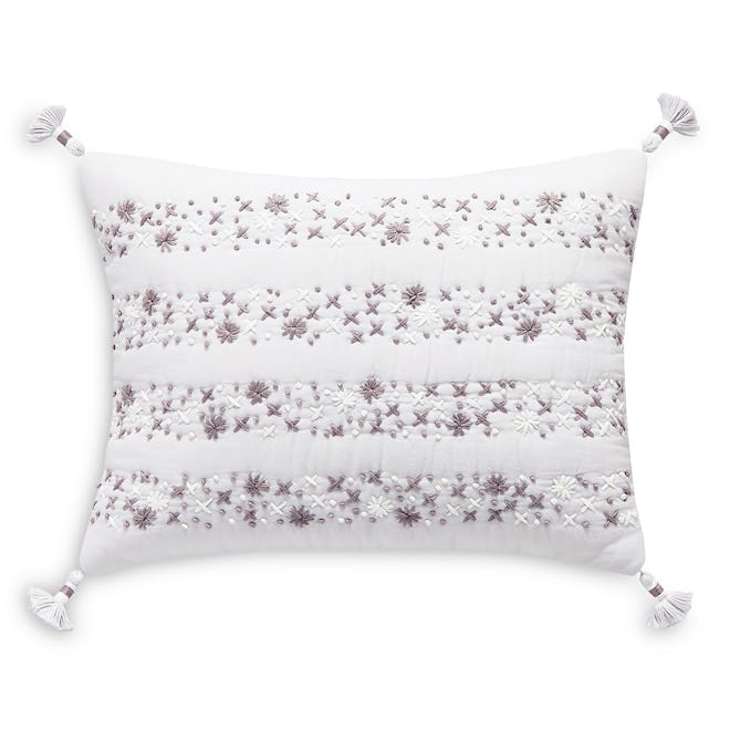 Splendid Embroidered Decorative Pillow