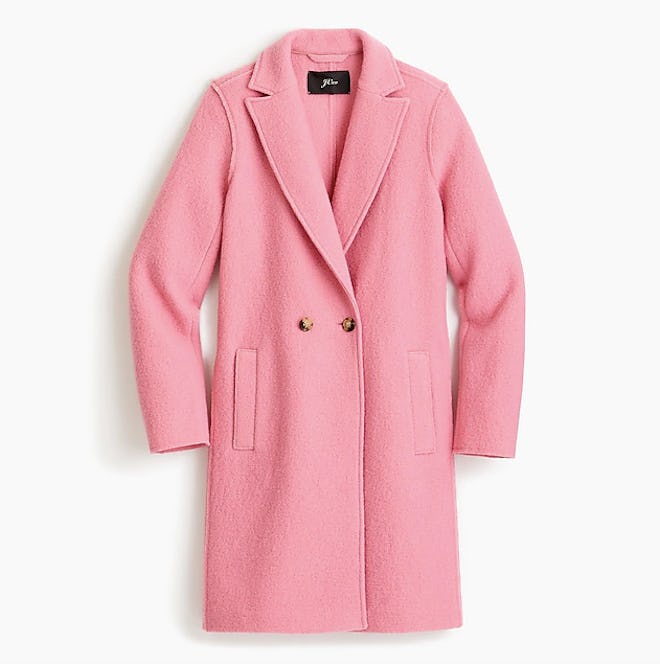 Daphne Topcoat In Italian Boiled Wool