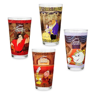 Beauty And The Beast Drinking Glass Set