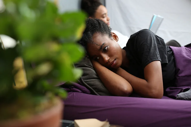 7 Scientific Reasons Why You May Have Difficulty Sleeping Next To Someone In Bed Spooning up behind them feeling their back press into your chest with each breath they take. difficulty sleeping next to someone in bed
