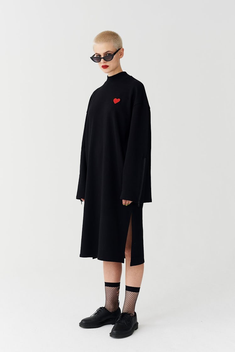 Lazy Oaf Cold Hearted Sweater Dress