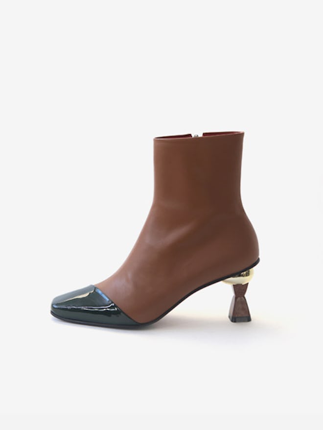 Aldo Wood Heel Boot