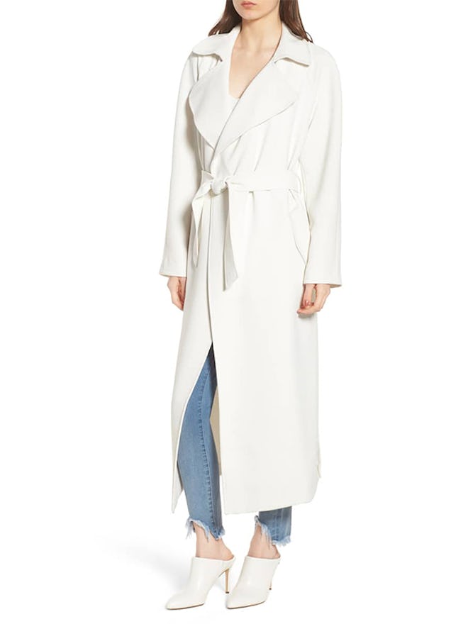 Drape Trench Coat