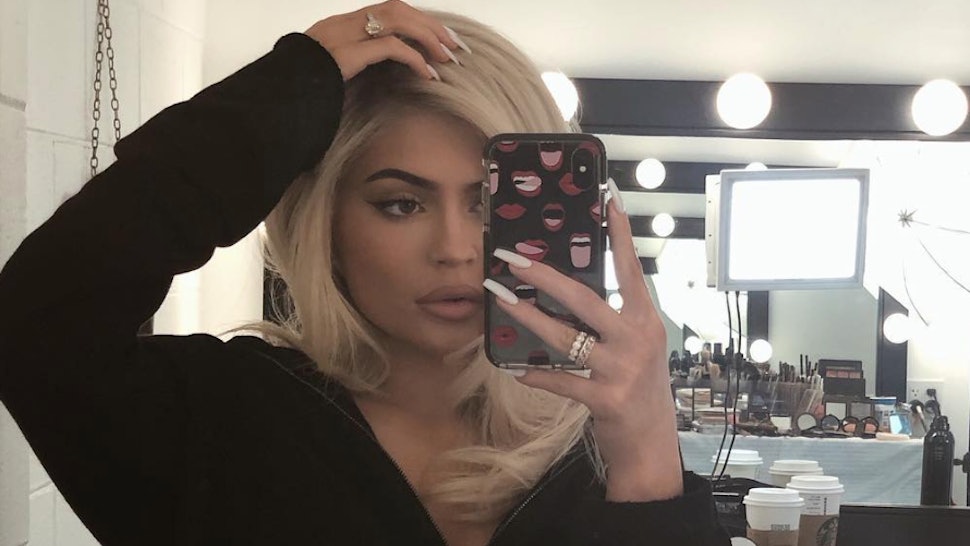 Kylie Jenners Wore A Fuzzy Pink Fashion Nova Top And Its Only