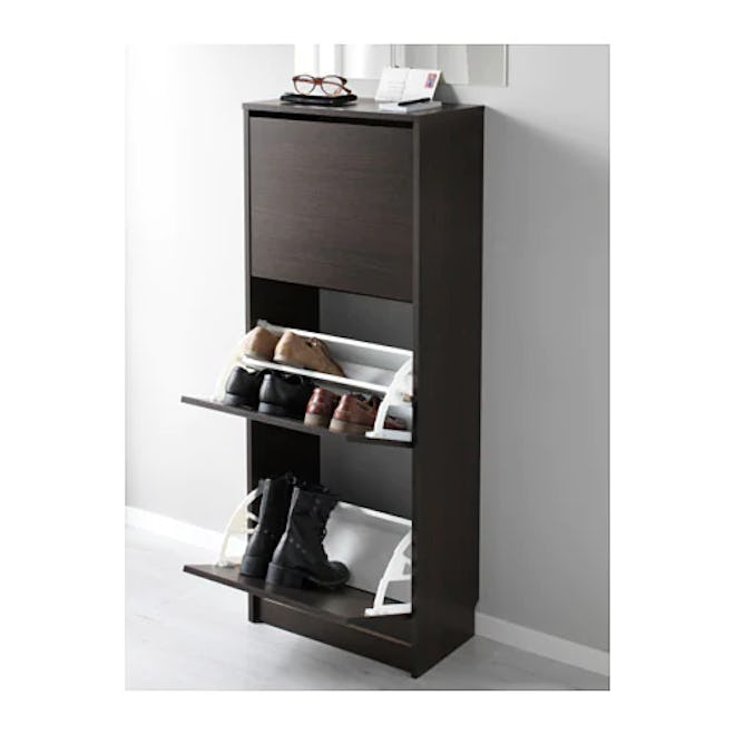 BISSA Shoe Cabinet With 3 Compartments